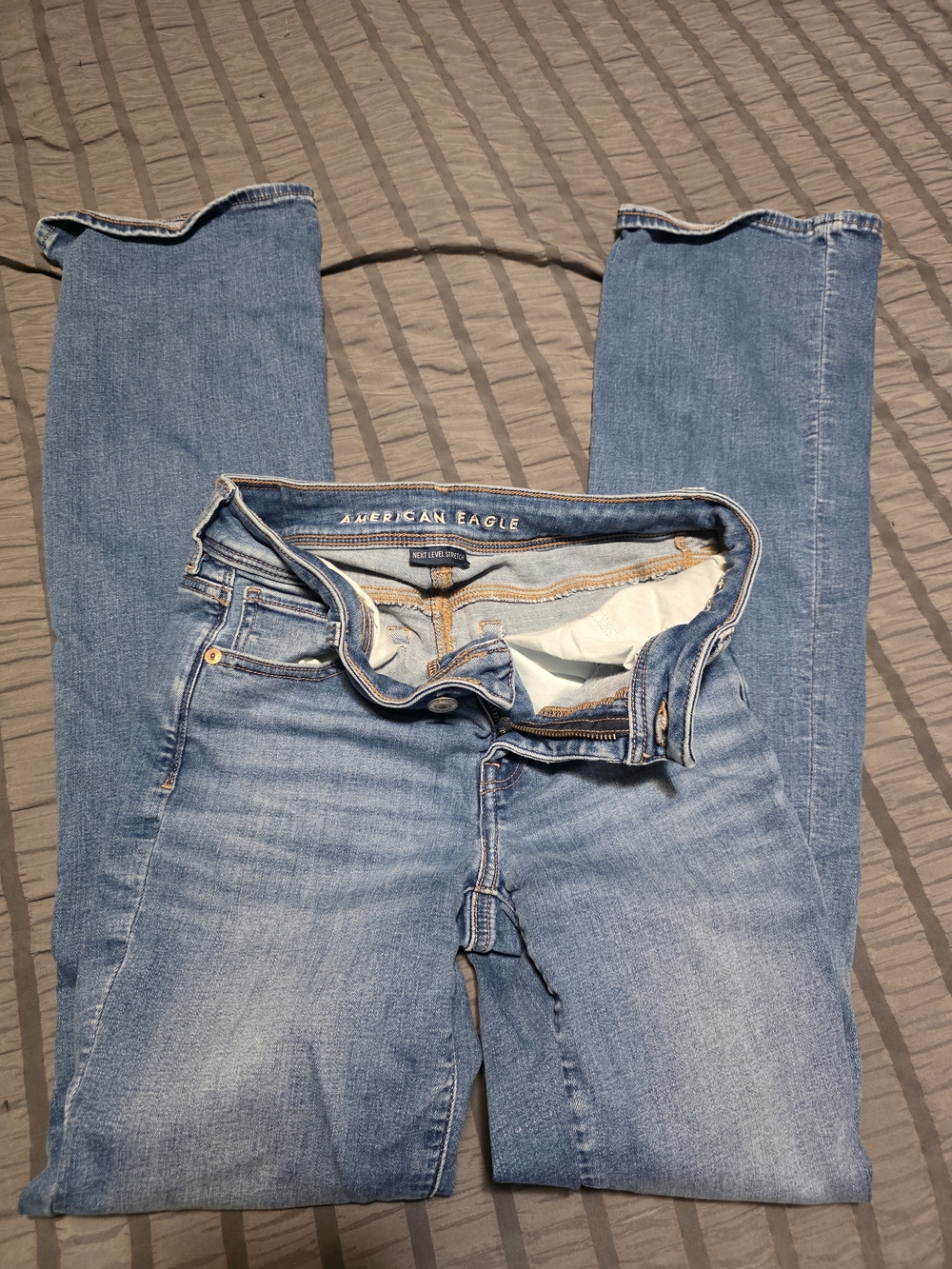 American Eagle Outfitters Light Wash Boot Cut Jeans